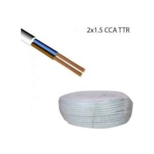 (40 Metre) 2X1,5 Ttr Cca Elektrik Kablosu Tam Kesit Üründür