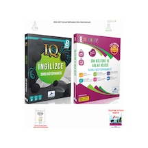 Paraf 8. Sınıf Lgs Iq İngilizce+din 2 Kitap Seti