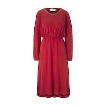 Bulalgiy Kadın Kırmızı Feminen Elbise - Bga83029002