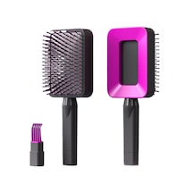 Jzcat Ev Tipi Basit Hava Yastıklı Tarak Mor