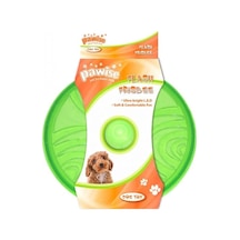 Pawise Işıklı Kauçuk Frizbi Köpek Oyuncağı 18 CM Yeşil