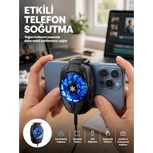 Zenvia Telefon Soğutucu Fan Güçlü Motor Radyatör Cep Telefon Soğutma Znv2026