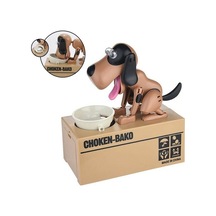 Sunup Sn-14320 Sensörlü Para Yiyen Köpek Model Bozuk Para Kumbarası