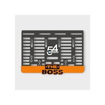 The Boss Truncu 3d Kabartmalı Pleksi Motor Plakalığı - 778095519