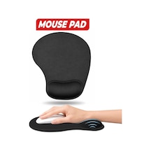 Bilek Destekli Mouse Pad, Memory Foam Hafızalı Süngerli Ergonomik Fare Altlığı, Kaymaz Tabanlı Mousepad, Ofis, Bilgisayar Ve Laptop Kullanımına Uygun Masa Pedi