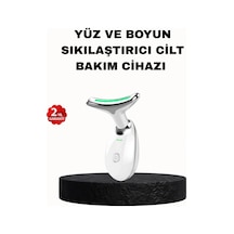 Ems Mikro Akım Yüz Ve Boyun Sıkılaştırıcı Cihaz 7000 Vpm Titreşim Isı Terapili