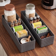 Porsima Org-16 Çekmece Içi 2li Düzenleyici Organizer Set Antrasit