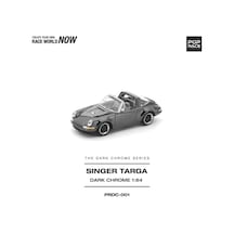 Singer Targa Dark Chrome Edition Prdc001 Diecast 1:64 Model Araba