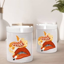 Smoke Break Sigarayı Bırak Tasarımlı Kül Tablası