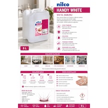 Nilco 32000114 Handy White Sıvı El Sabunu 5 L