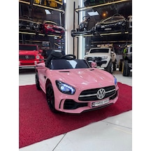 Poyraz Akülü Aşiret Paket Akülü Araba Özel Plaka 12v Pembe