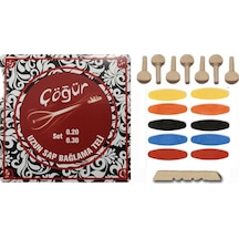 Çöğür 0.20 Uzun Sap Bağlama Tel Seti.Burgu Seti.Tezene Set.Eşik