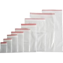 Kilitli Poşet Kilitli Naylon Torba 100 Lük 8X10 Kilitli Poşet 100 Ad