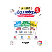 Ankara Yayıncılık 2027 5. Sınıf Matematik + Din Kültürü Ve Ahlak Bilgisi + İngilizce Yeni Müfredat Bağlam Temelli Güçlendiren Soru Bankası Seti 3 Kitap