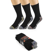 Ozzy Socks 3 Çift Erkek Dayanıklı - Koruyucu ve Topuk Burun Kalın Çorap