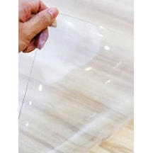 1,2 Mm Pvc Masa Örtüsü, Şeffaf Masa Kaplaması, 100x160