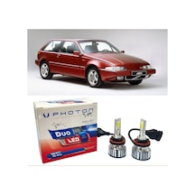 Volvo 480 Led Xenon Uzun+kısa Far Ampulü H4 Duo Yeni Seri Beyaz