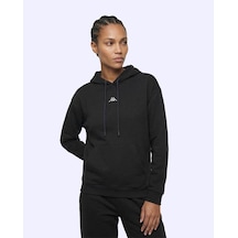Kappa Mila Kadın Siyah Regular Hoodie
