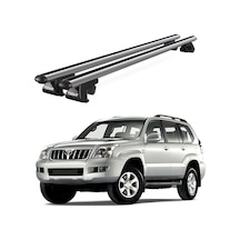 Venüs Toyota Land Cruiser 120 2002-2009 Uyumlu Gri Ara Atkı Port Bagaj Tavan Barı
