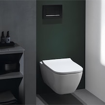 Smyle Square Rimfree Asma Klozet,geberit Yavaş Kapak 501.668.00.1