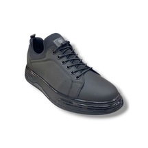 Güneşayakkabı G Class 896 Erkek Siyah Mat Rugan Karışım Spor Klasik Bağcıksız Günlük Sneaker Ayakkabı