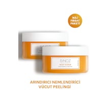 Sinoz Body Scrub Besleyici Nemlendirici Vücut Peelingi 2 x 300 G