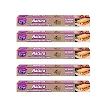 Natura Ağartılmamış Hazır Pişirme Kağıdı 10 Yaprak X 5 Paket Diğer