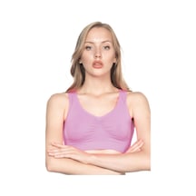 Fuşya Mı Emay 4001 Soft Sporcu Büstiyer Fuşya