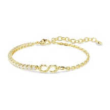 5753925 Swarovski Bilezik Matrıx:bracelet Chaın Whı/gos Metalik