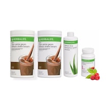 Herbalife Set 2 Adet Çikolata Shake 1 Adet Aloevera 1 Adet Ahududu Çay 50 Gr.