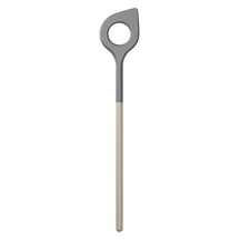 Optima Delikli Ve Renkli Saplı Karıştırma Kaşığı 31 Cm