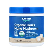 Nutricost Organic Lion's Mane Mushroom Brain & Cognitive 113 G