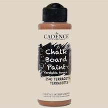 Chalkboard Paint 120ml Kara Tahta Boyası 2540 Terracotta Karışık, Çok Renkli