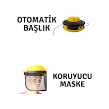 Veta Profesyonel Koruyucu Maske Ve Rapco Otomatik Başlık
