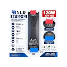 St-120-12 120w 12v 10a Slim Led Güç Kaynağı Led Trafo Switching Power Supply