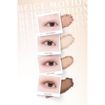 Yoğun Pigmentli Mat Ve Işıltılı Tonlar Barındıran 4'lü Far Paleti Day Vibe Palette 1 Beige Motion 1