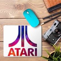 i Logo Renkli Baskılı Mousepad Mouse Pad