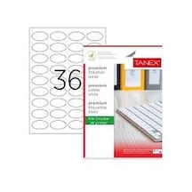 Tanex Tw-2148 40.6X25.4MMx100Ad.Lazer Yazıcı Etiketi