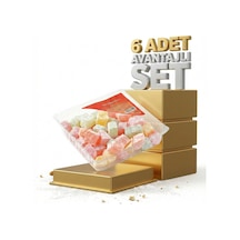 Abdurahman Tatlıcı Meyveli Çifte Kavrulmuş Lokum 6x150 Gr