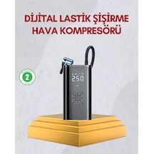 Znv Zenvia Mey İthalat Kablosuz Kullanımlı Dijital Kontrollü Taşınabilir Şişirme Cihazı Znv2025 Cmn