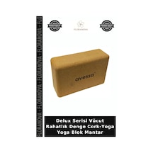 Delux Serisi Vücut Rahatlık Denge Cork-yoga Yoga Blok Çok Renkli