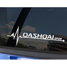 Nissan Qashqai Yan Cam Sticker Oto Kapı Çıkartma 20Cmx7Cm