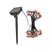 Solar Güneş Enerjili Bahçe Dekor Led Işık (30led-4mt) Su Geçirmez