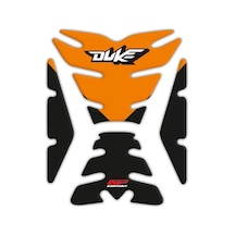 Gp Kompozit Tank Pad Seti 4 Parça Turuncu-siyah Ktm Duke 250 11-2