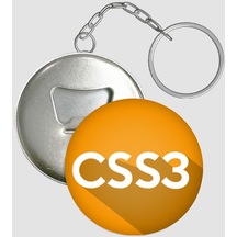 Css3 Yazılım Dili Tasarımlı Anahtarlık