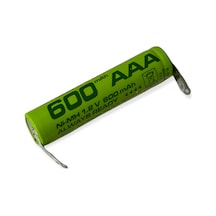 1.2 V 600 Mah İnce Kalem Aaa Şarjlı Tıraş Makinesi Pili