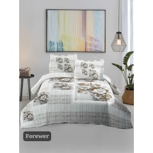 Çift Kişilik Kapitone Yatak Örtüsü, Klasik Desenli Model - Forewer 250 X 260cm Çok Renkli