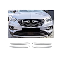 Opel Grandland X Krom Ön Panjur 4 Prç P.çelik 2017 Ve Üzeri
