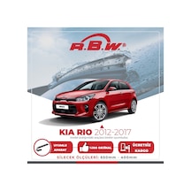 RBW Kia Rio 2012 - 2017 Ön Muz Silecek Takım