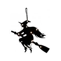 Pazly Suntek Stil-e Pencere Işıklı Ev Dekorasyonu Cadılar Bayramı Hy